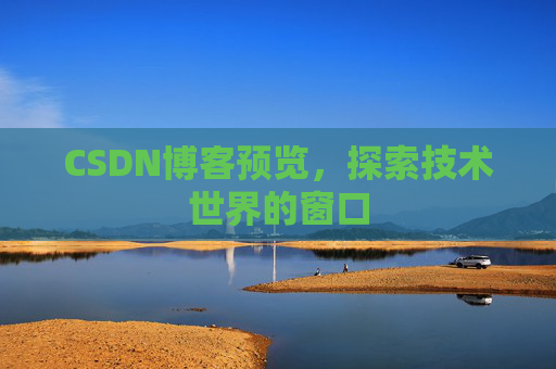 CSDN博客预览，探索技术世界的窗口